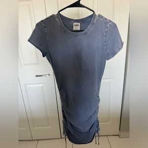 Victoria Secret VS Pink ruched t shirt dress XS